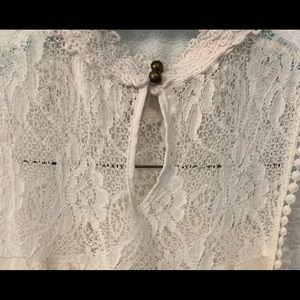 Beautiful Ivory Lace Top